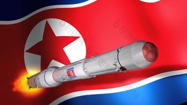 北韩国朝鲜远程火箭7月